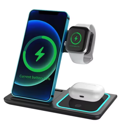 Suport Încărcare 3-în-1 Magnetic