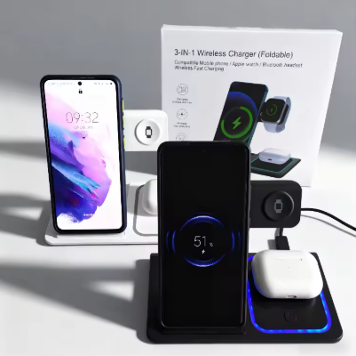 Suport Încărcare 3-în-1 Magnetic